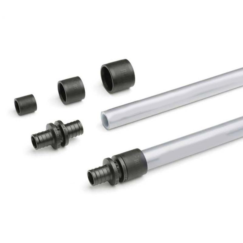 Труба полиэтиленовая с кислородным барьером PE-Xa/EVAL RAUTITAN his REHAU 20х2.8 бухта 100 м 137020100 - Вид №2