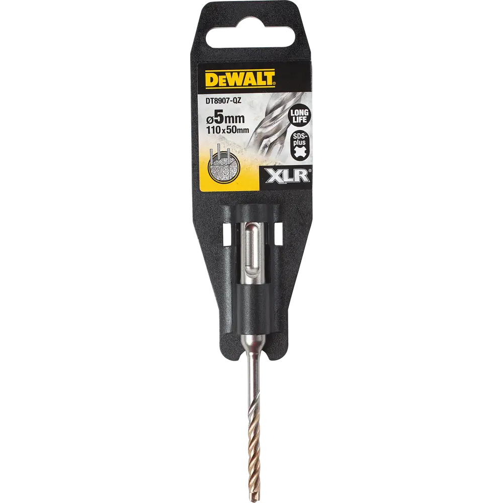 Бур по бетону SDS-Plus 5х50х110 мм DeWalt XLR DT8907 18747962 STLM-2127574  - Вид №2