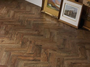 LIUNI Печатный виниловый пол с эффектом дерева Lvt incollo