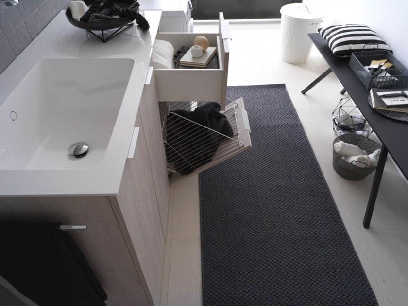 Ideagroup Шкаф для стирки из меламина с раковиной Kandy sun-id-1469218 - Вид №4