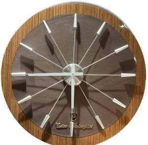 Tonino Lamborghini Casa Настенные кожаные часы