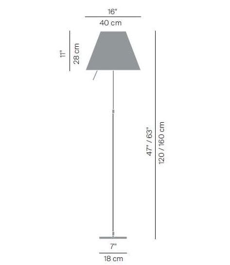 Поликарбонат светодиодный торшер LUCEPLAN Costanza ARCH-00023946 - Вид №4