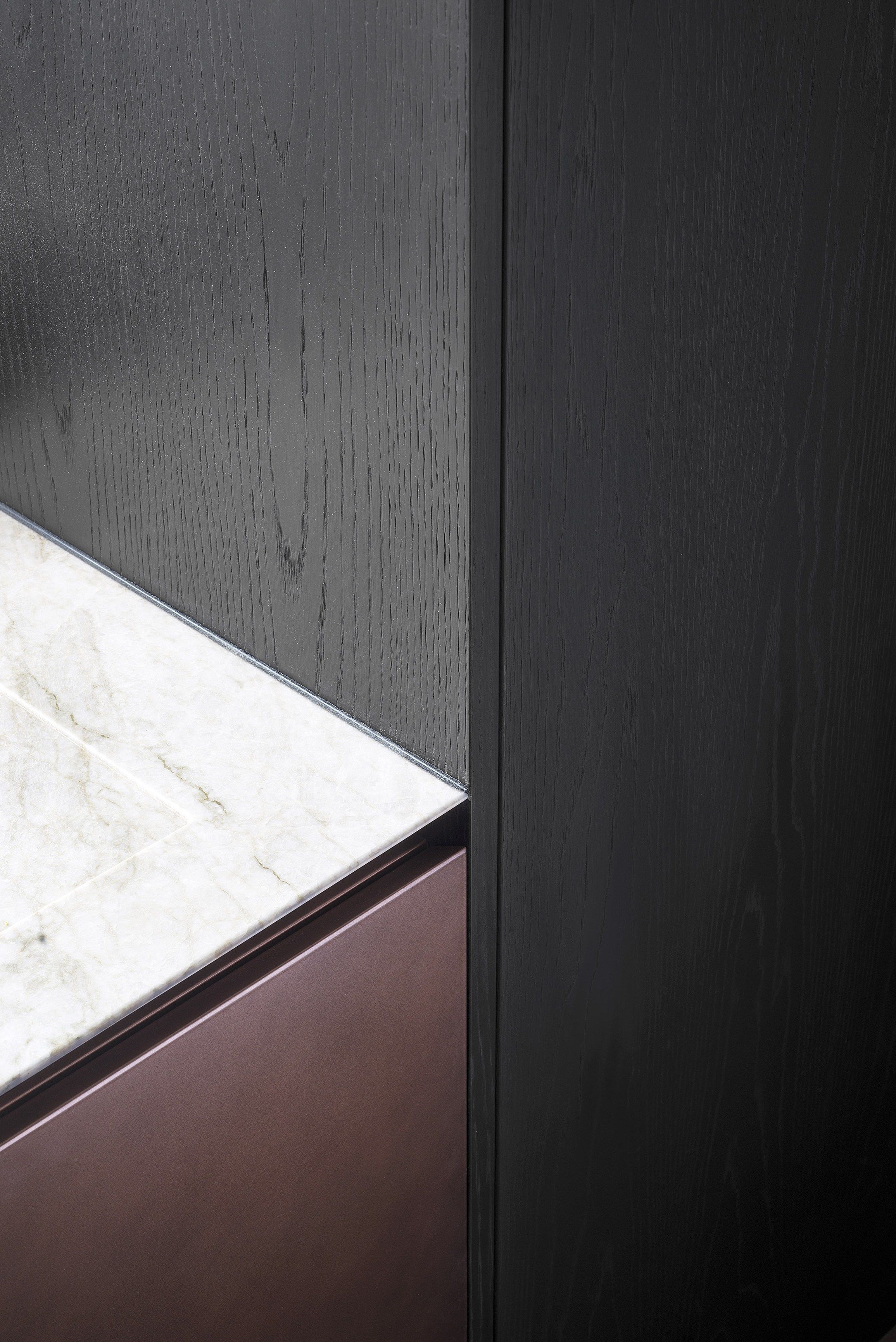 Кухня на заказ с островом без ручек TM Italia Cucine T30 / D90 ARCH-00118530 - Вид №12