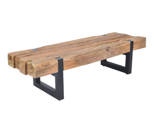 Низкий журнальный столик из тикового дерева