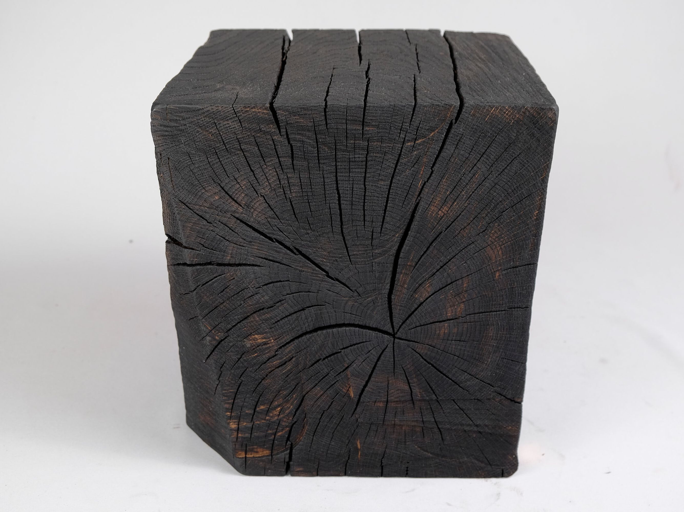 Квадратный журнальный столик из дуба Logniture Jownik ARCH-00048966 - Вид №9