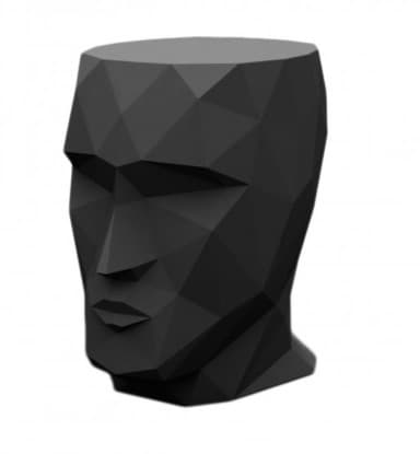 070181 Табурет матовый антрацит Vondom Adan