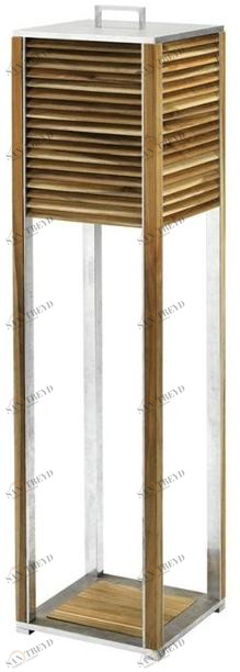 Ethimo Напольный светодиодный торшер из тика Ginger sun-id-1354232