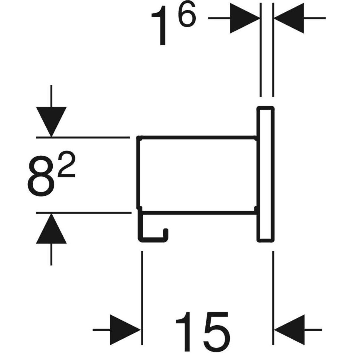Полка для ванной Geberit SMYLE ARCH-00130472 - Вид №3