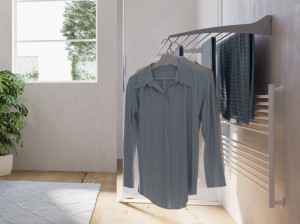 Компактная настенная сушилка для белья