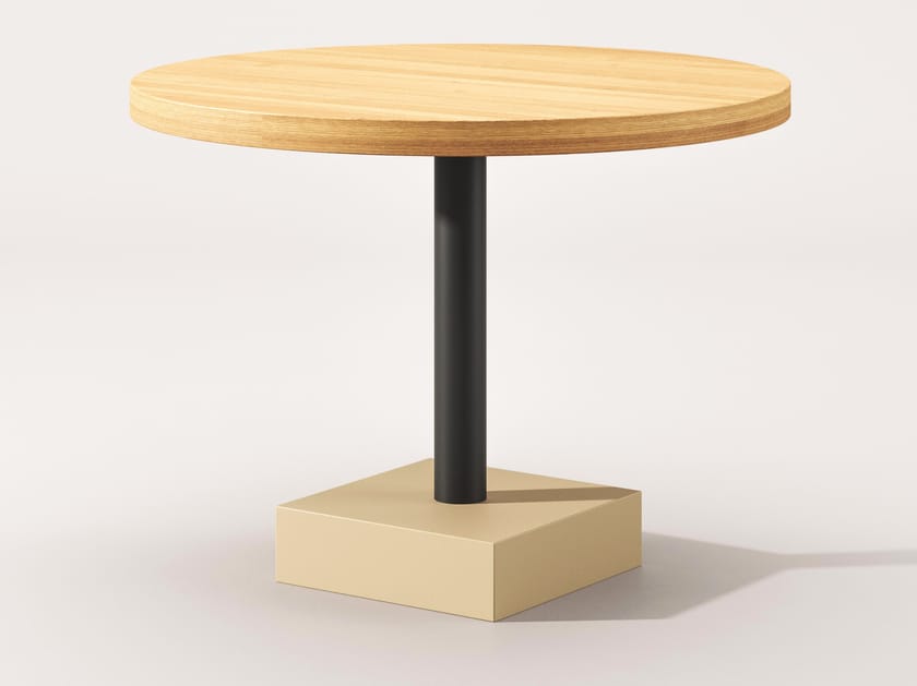 Круглый дубовый стол Falsasquadra Leandro ARCH-00022928