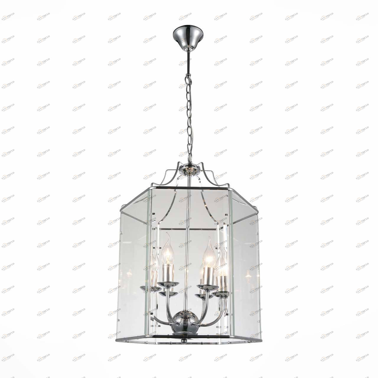 Подвесная люстра ST Luce SL228.103.06 ST LUCE ДИЗАЙНЕРСКИЕ 057902 Хром 