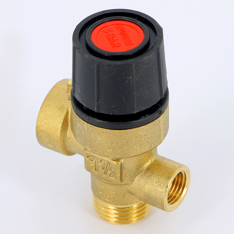 Клапан предохранительный НВ с отверстием для манометра 1/4" EMMETI 1/2" 3 бар 00206090 - Вид №3