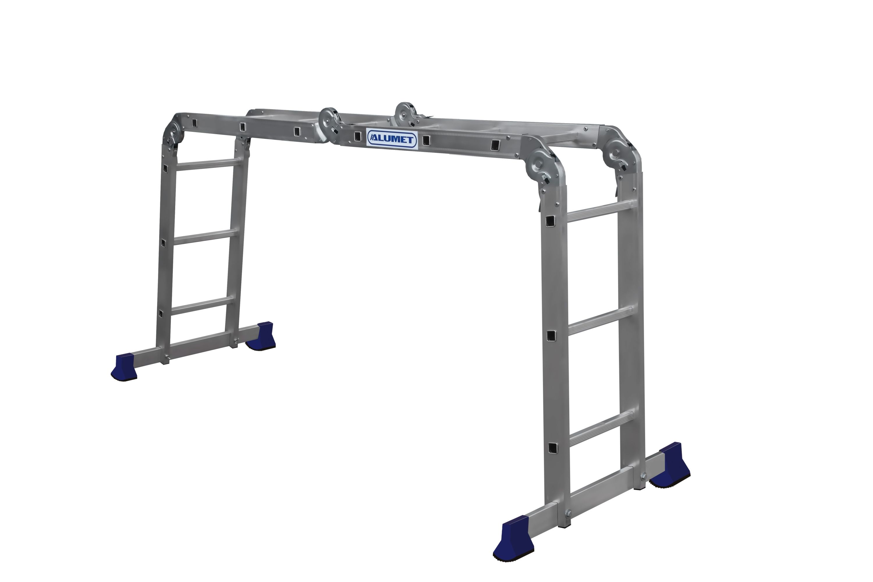 Лестница-трансформер. 4 секции по 3 ступени 4*3 ALUMET ТL4033