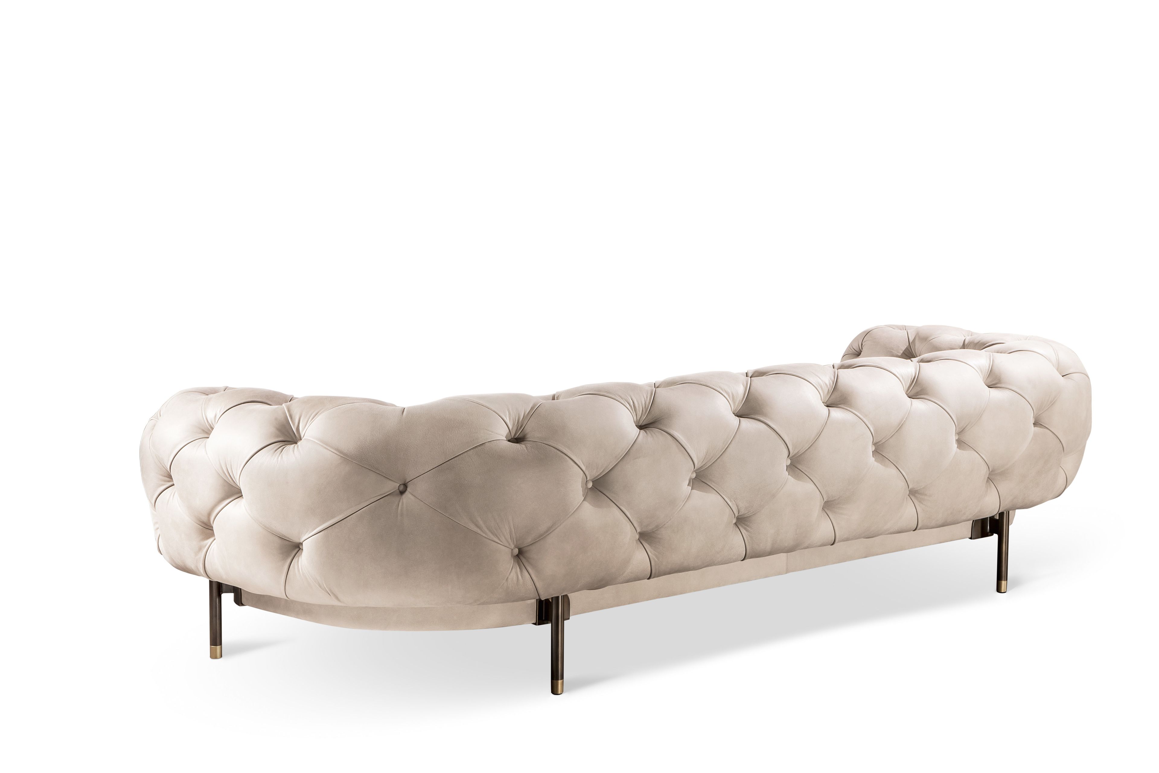 Кожаный диван capitonné Cantori Atenae ARCH-00057580 - Вид №2