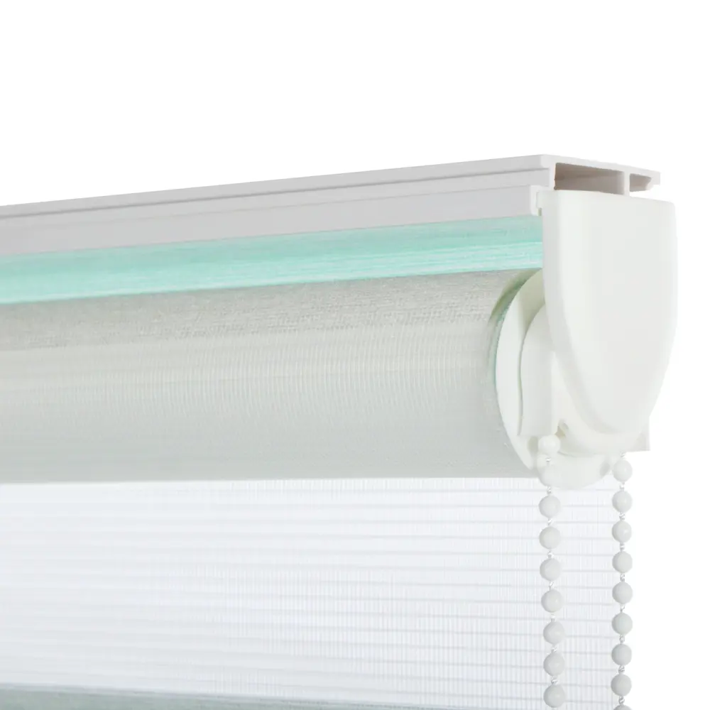 Штора рулонная день-ночь 80х160 см, цвет бирюзовый GARDENA STLM-2038930 - Вид №2