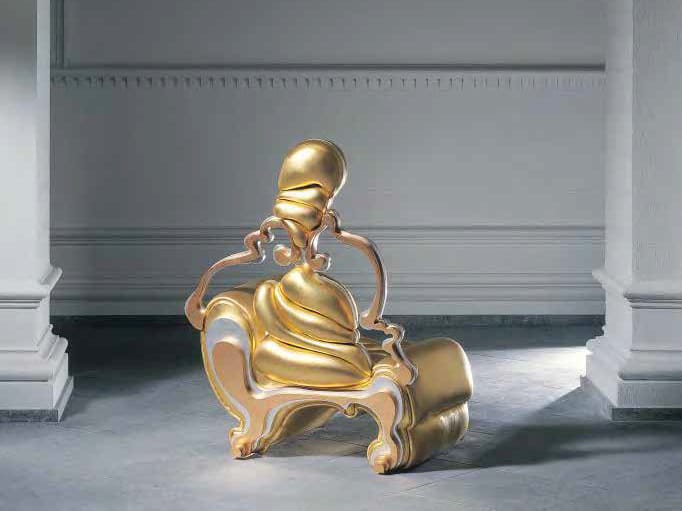 Кожаное кресло Mirabili Роберто Фаллани ARCH-00002264