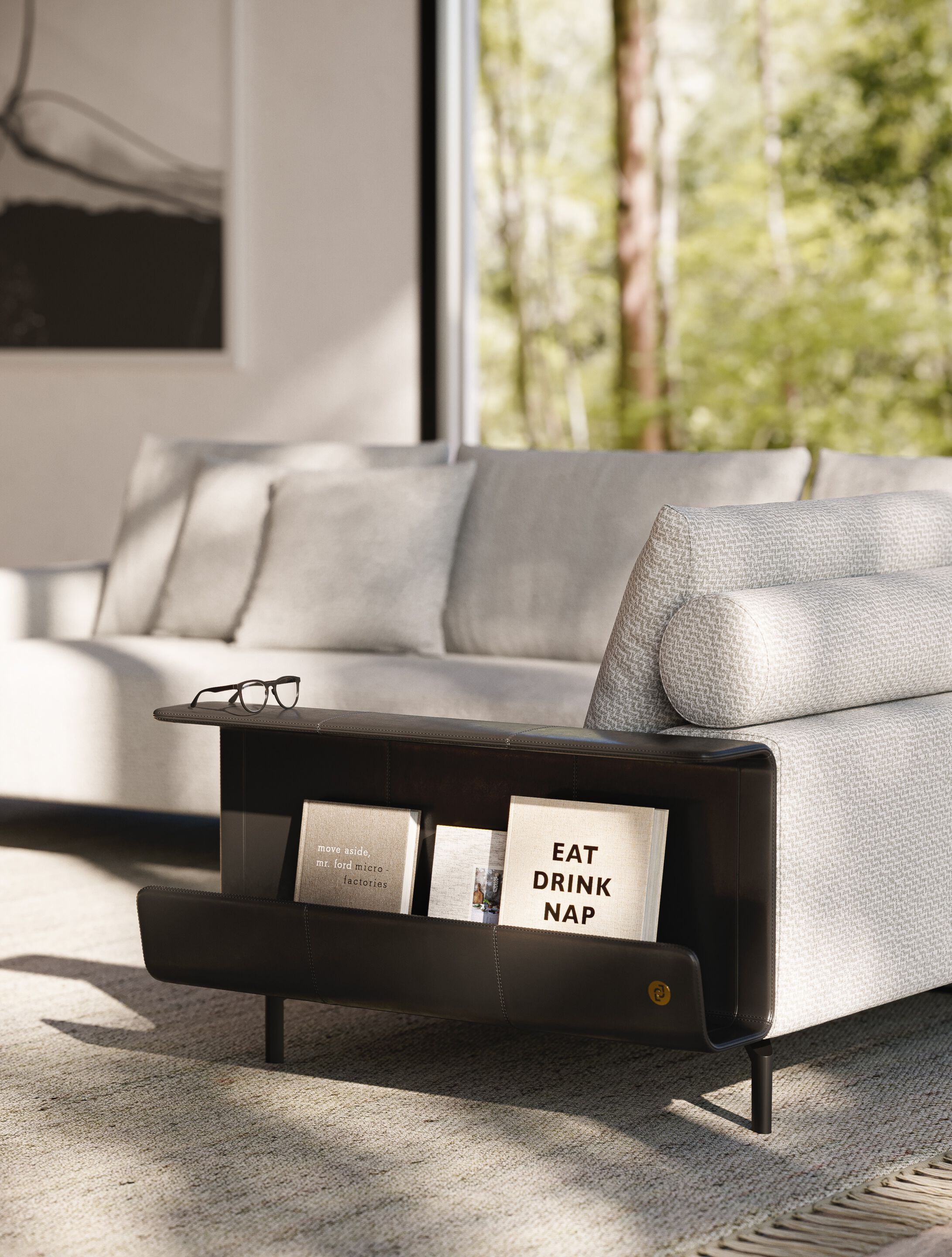 Секционный диван из ткани Liu Jo Living Collection ARCH-00083484 - Вид №9