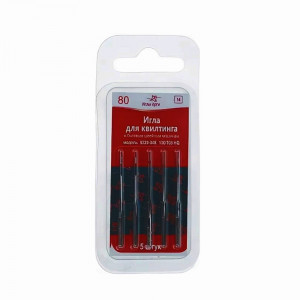 220-04-80-К Иглы для быт. шв. машин Набор "Для квилтинга" 5 шт в блистере АРТИ