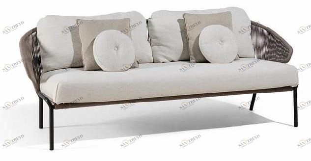 MANUTTI 2-х местный веревочный садовый диван Radius Fs-2s83