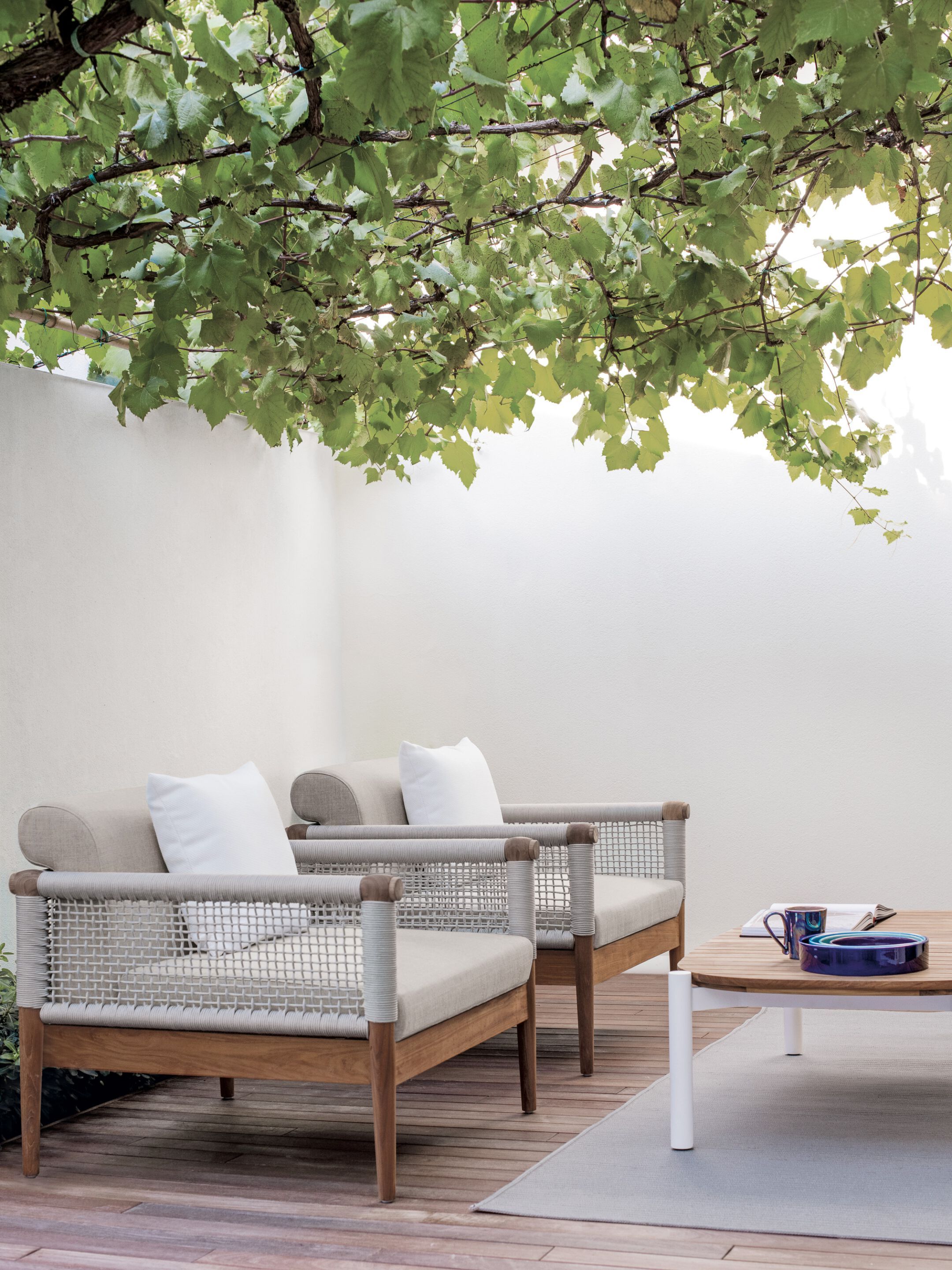 Садовое кресло с веревкой и тканевым подлокотником Atmosphera Lodge .25 ARCH-00012122 - Вид №6