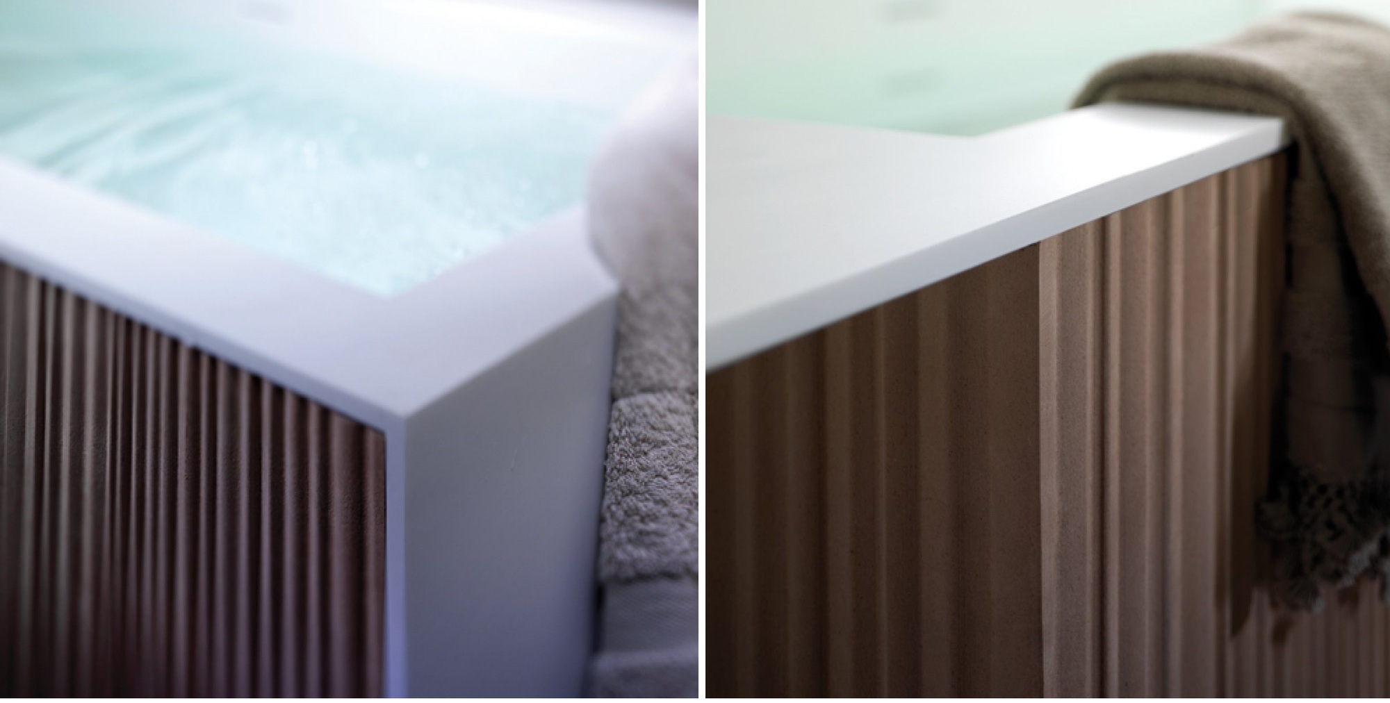 Ванна напольная с панелями Veer 250 см Karolitalia VEERRULE250X120 - Вид №2