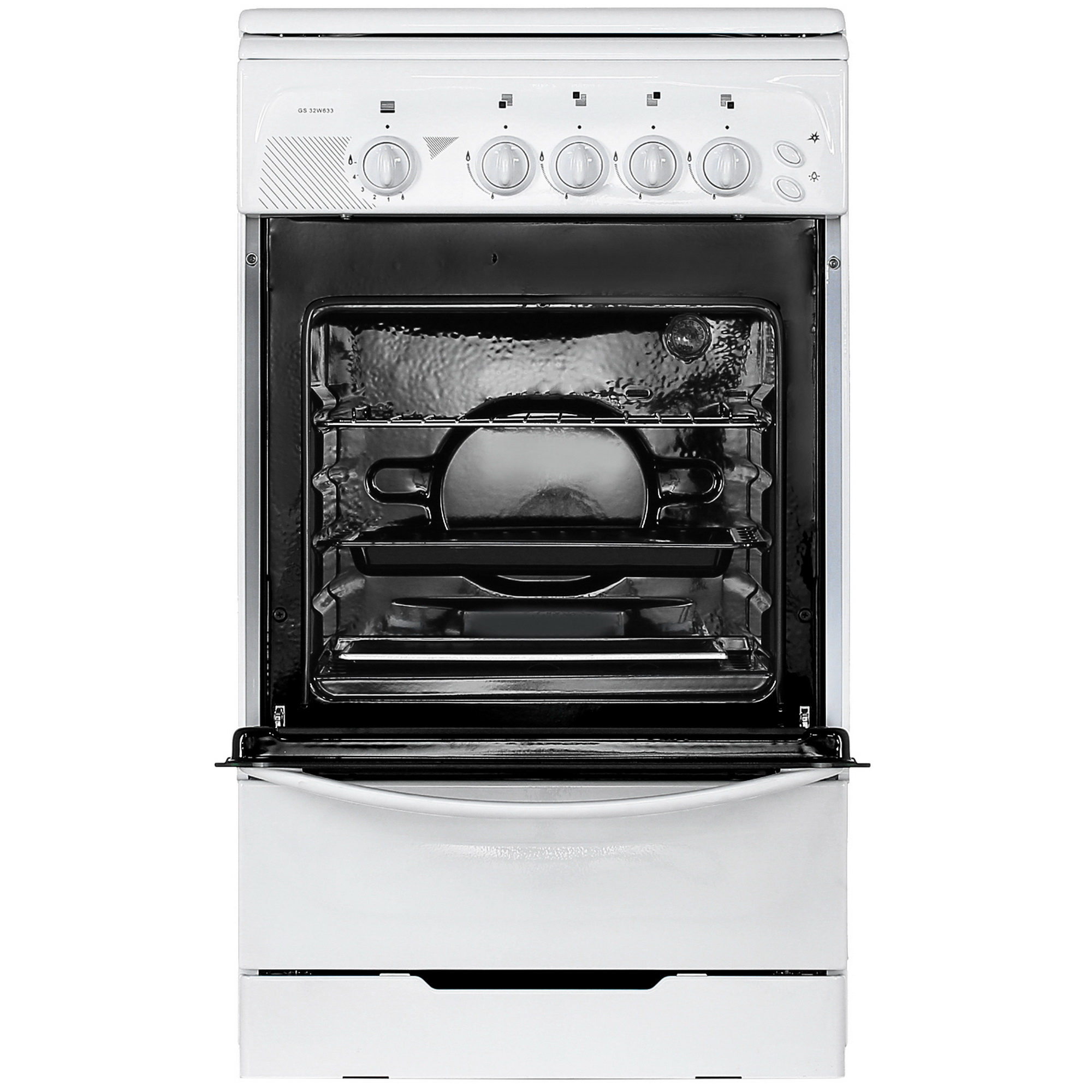 4757998 Газовая плита Gefest GS 32W633 белый STDN-0014864 - Вид №6