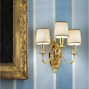 Masiero VE 1074 A3 gold plated бра