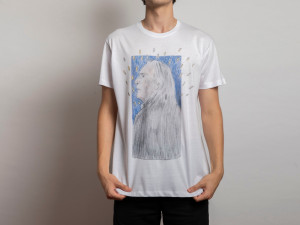 Футболка из органического хлопка с принтом