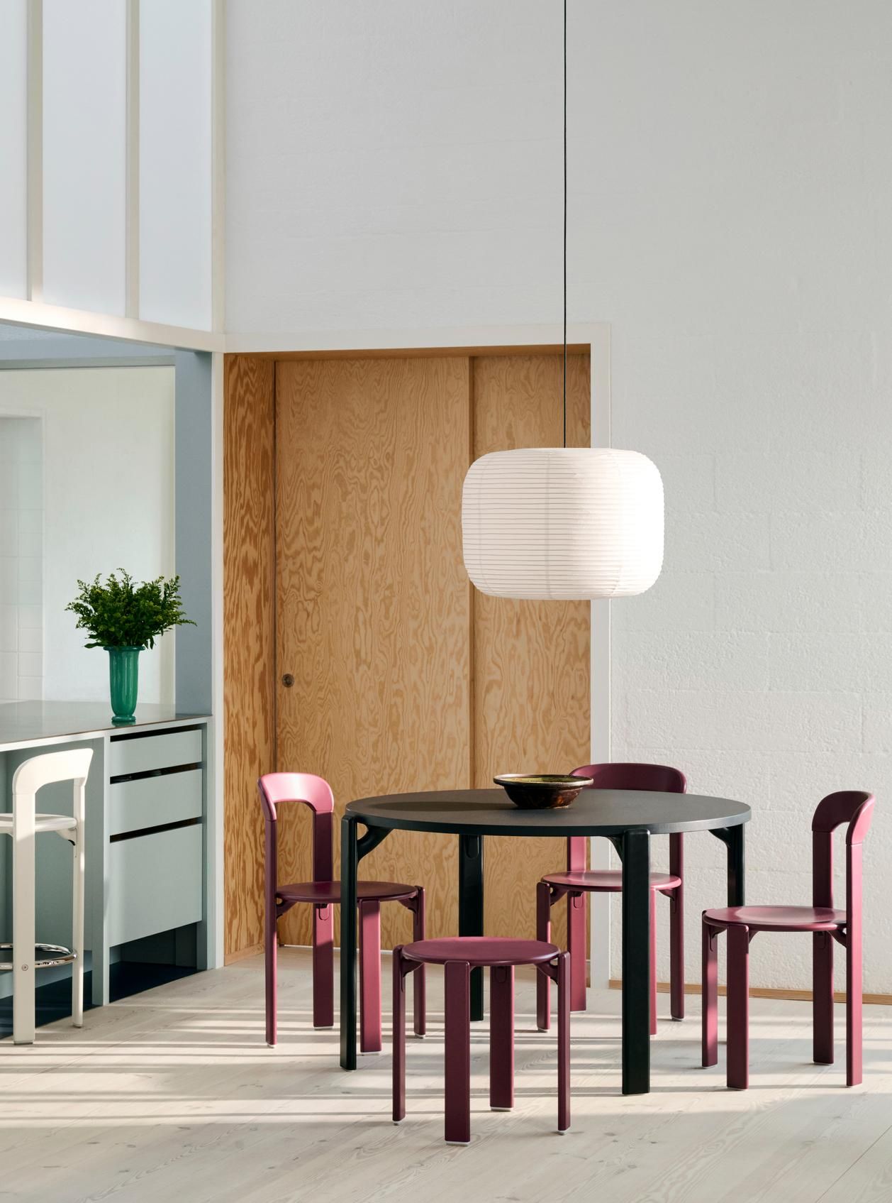 Низкий стул из бука Hay Рей ARCH-00064341 - Вид №22