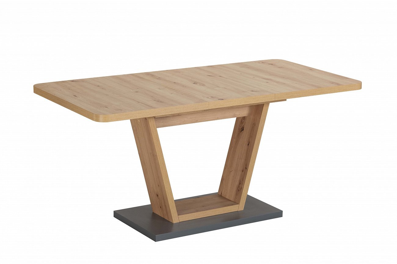 Стол обеденный раздвижной коричневый 120-160 см Vector STOOL GROUP  00-3958856 Коричневый  - Вид №2
