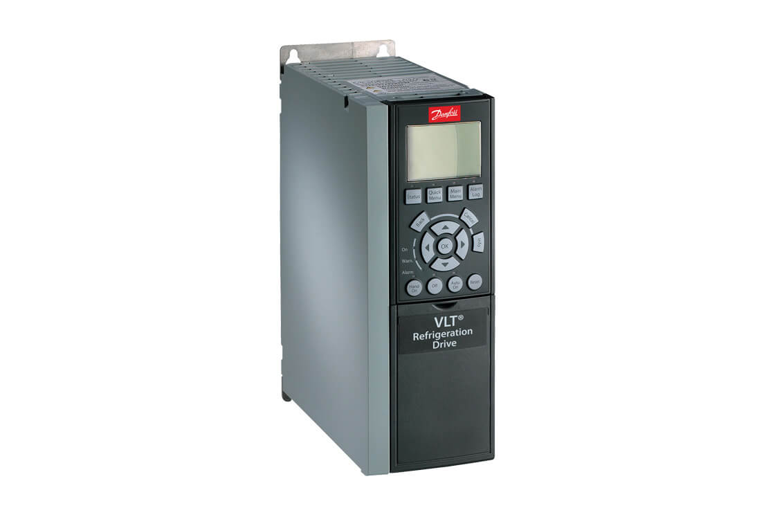 Danfoss VLT Refrigeration Drive FC 103 — преобразователи частоты для холодильных применений до 315 кВт FC-103P2K2T4E20H2XGXXXXSXXXXAXBXCXXXXDX 134F8183 