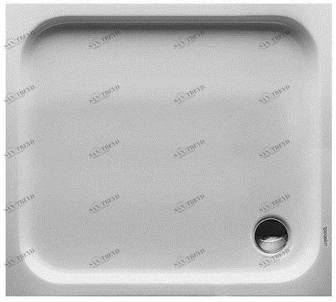 Duravit Поддон для душа прямоугольный из акрила D-code 720107