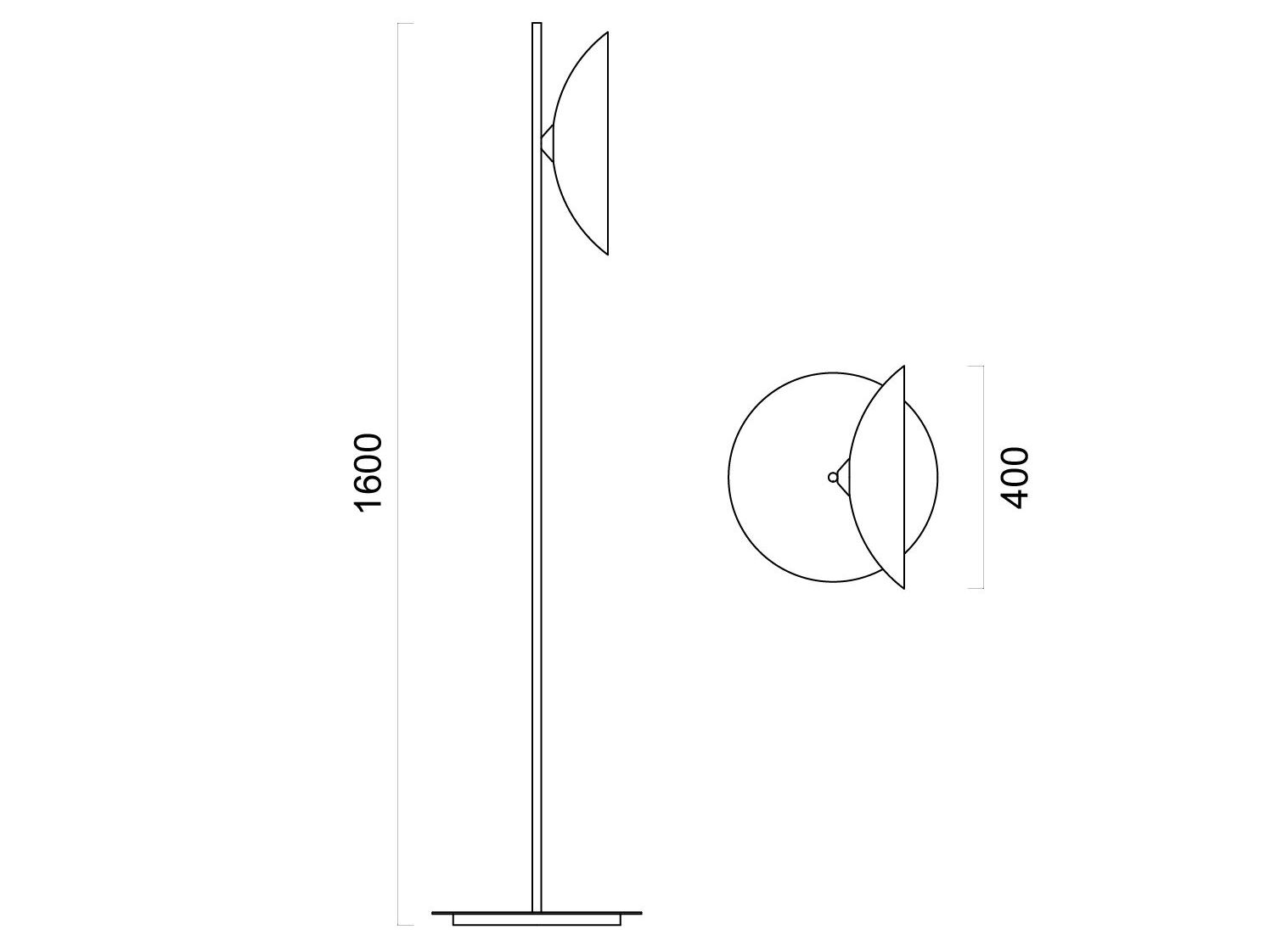 Галогенная напольная лампа WayPoint Кассини ARCH-00091897 - Вид №8