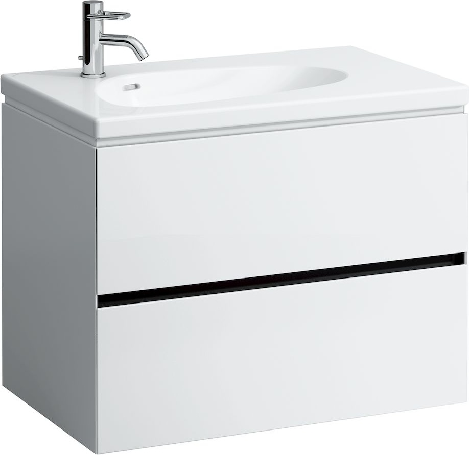 H4072021802201 Шкафчик с 2 ящиками, подходит к раковине 814804, без розетки LAUFEN PRO