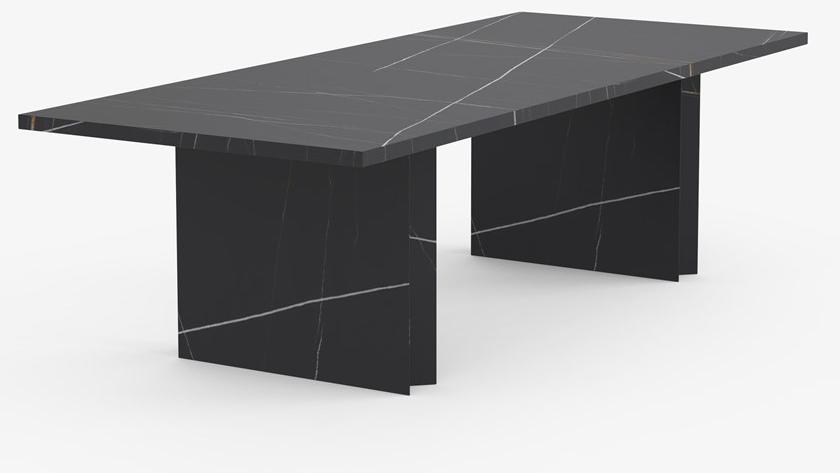 Miter Прямоугольный обеденный стол из керамогранита Uve sun-id-1349676 - Вид №3