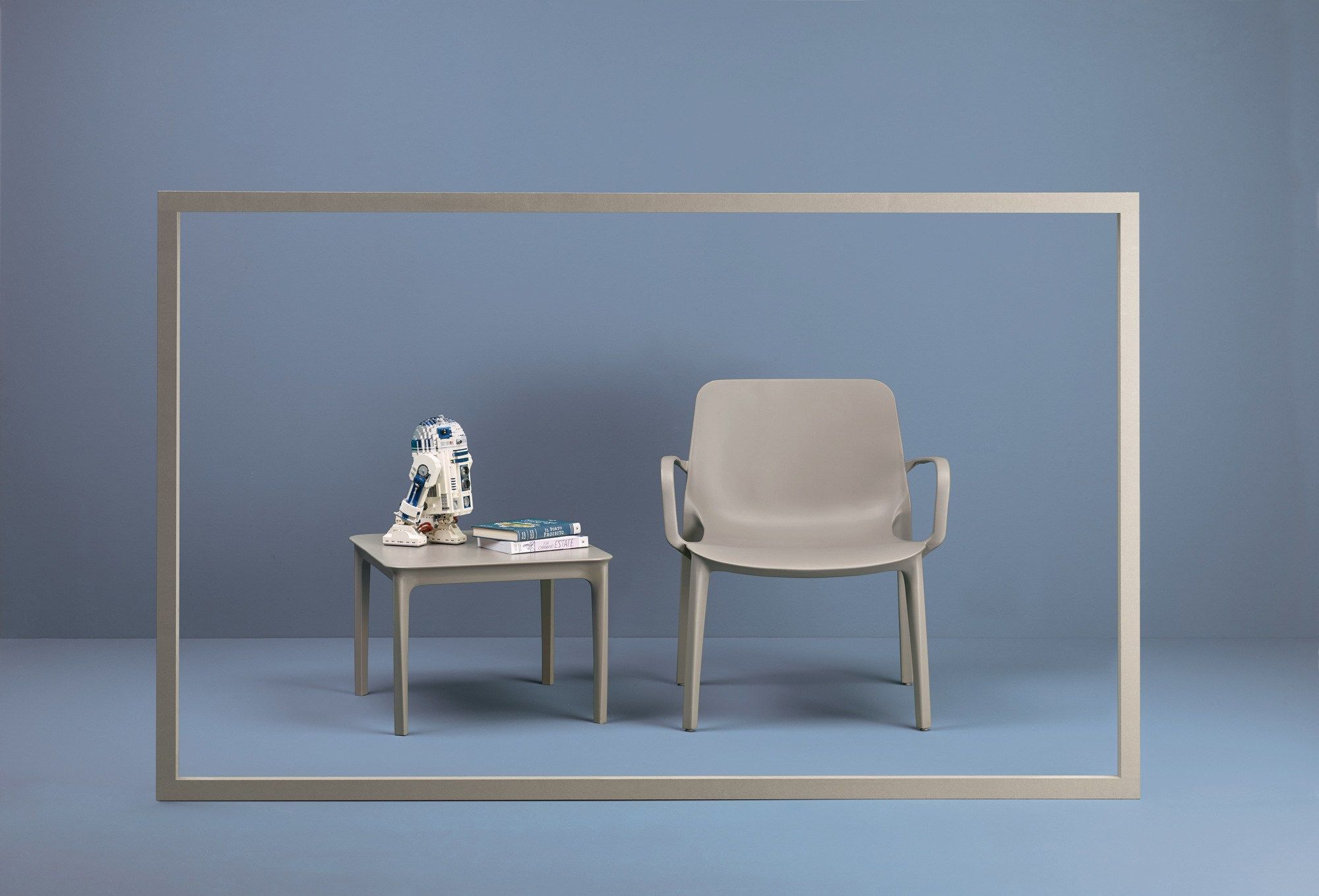 Квадратный стол из инженерного пластика S-CAB ARGO ARCH-00124022 - Вид №1