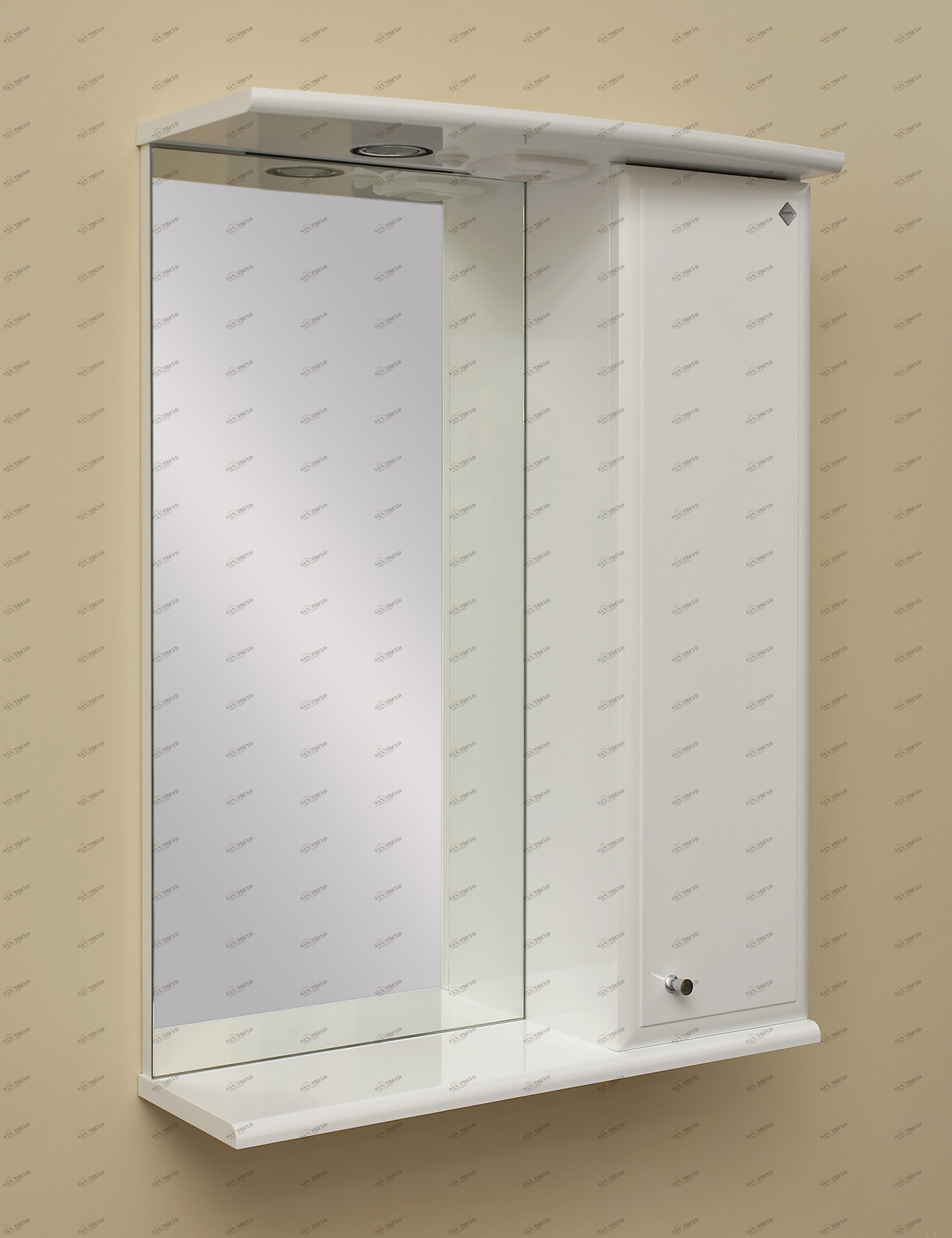 Зеркало Квадро 08 правое Santreyd 1040