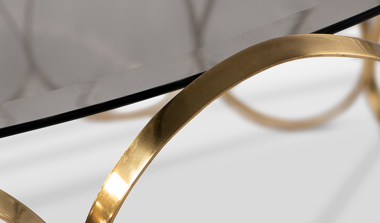 0-072 Золотой центральный стол Водолей Boca Do Lobo  - Вид №18