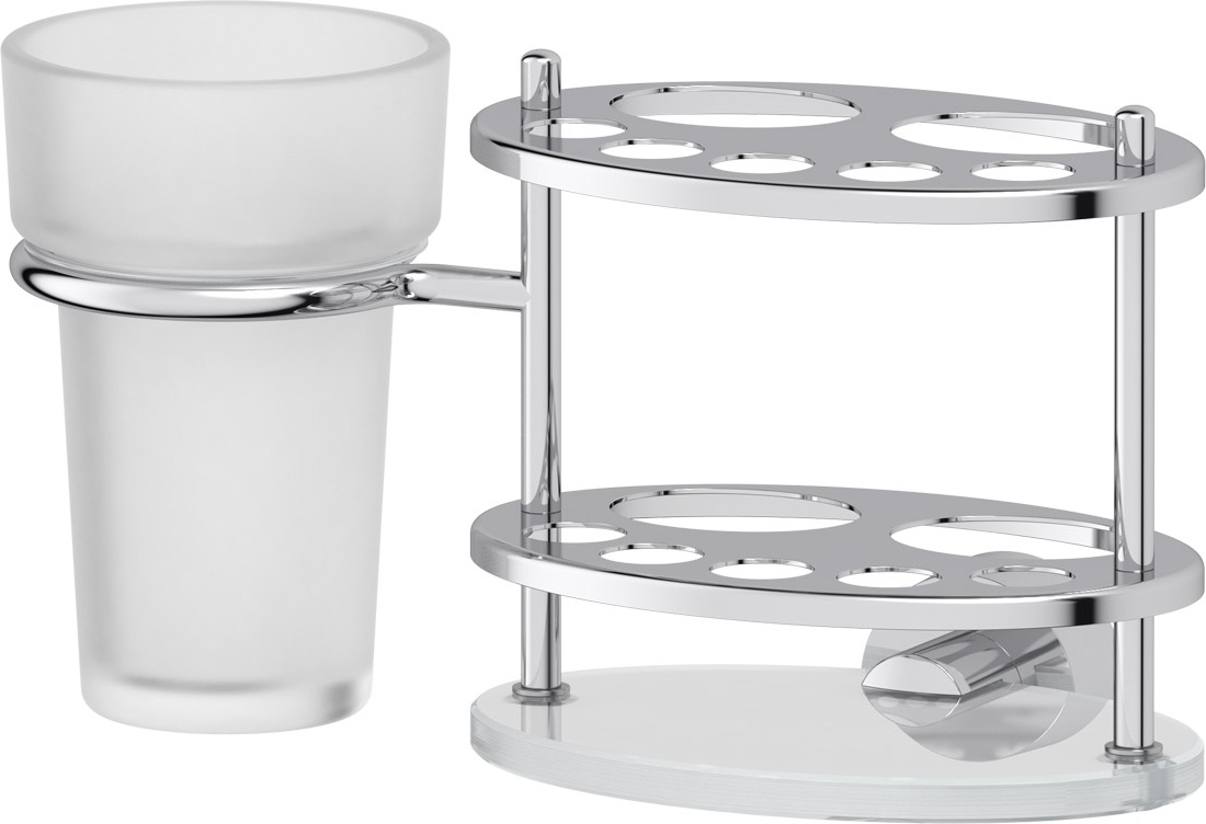 NOS 061 Держатель зубных щеток и пасты со стаканом FBS Nostalgy