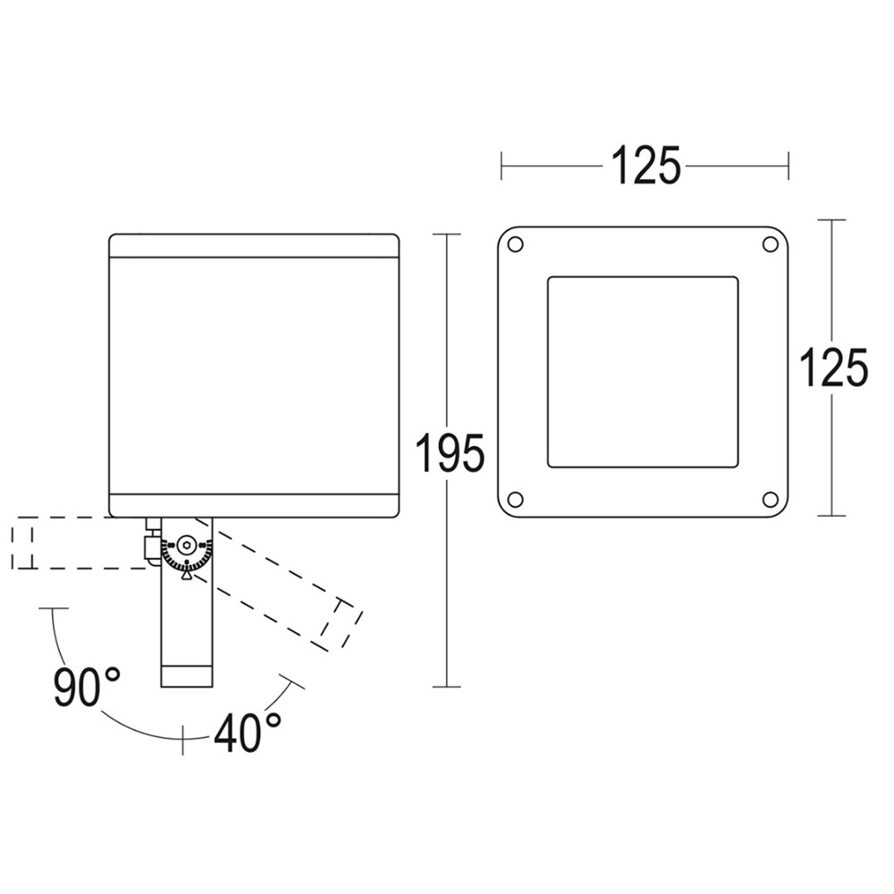 MicroFaro SP Ghidini Faro SP .05 Темно-Cерый (Матовый)  - Вид №1