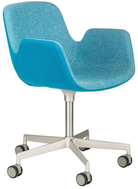 Lapalma Офисное кресло из ткани с 5 спицами на колесиках Pass S134 - Вид №1