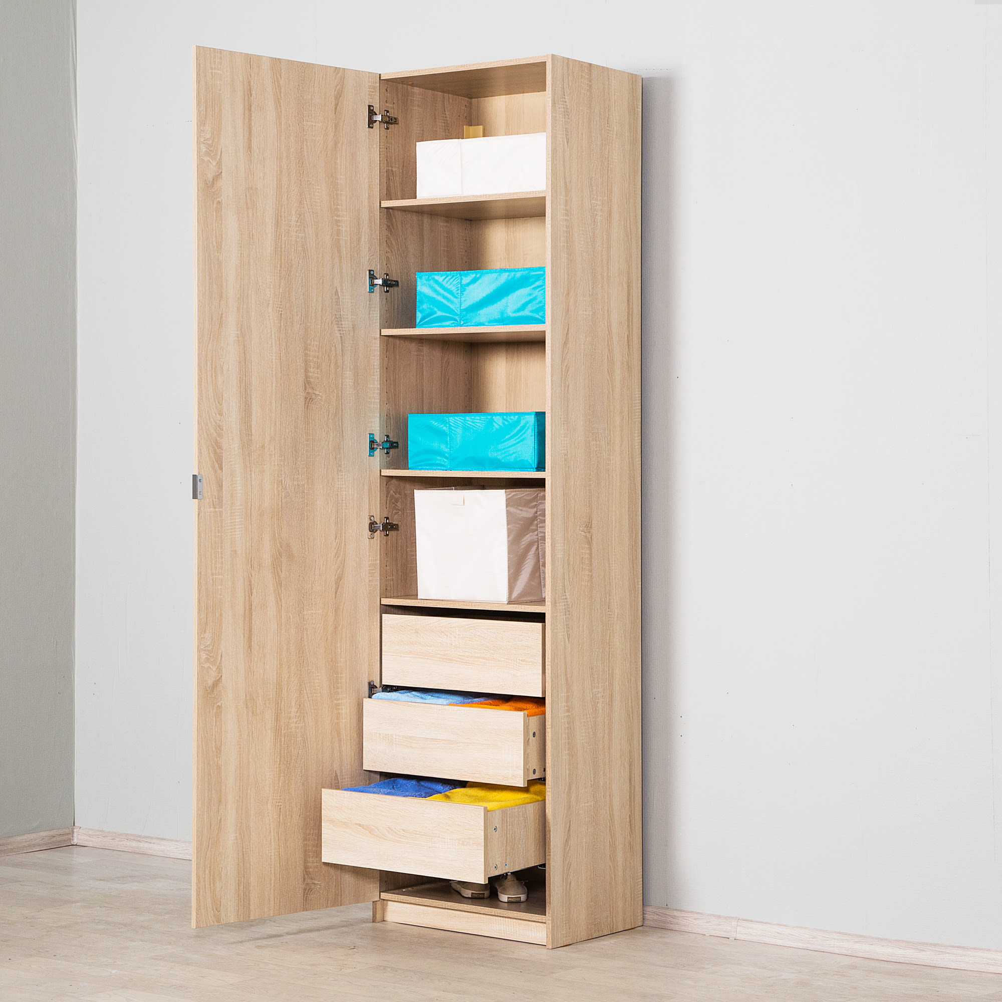 18662854 Каркас шкафа Лион 55x60x232 см цвет дуб сонома Santreyd  - Вид №3