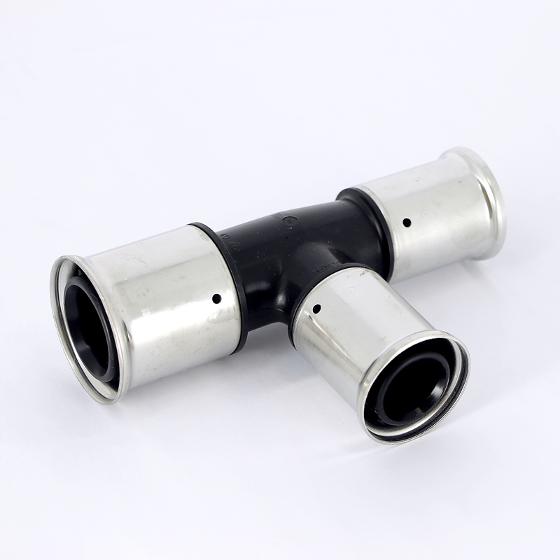 Тройник пресс PVDF HENCO 40х32х32 11PK403232 - Вид №3