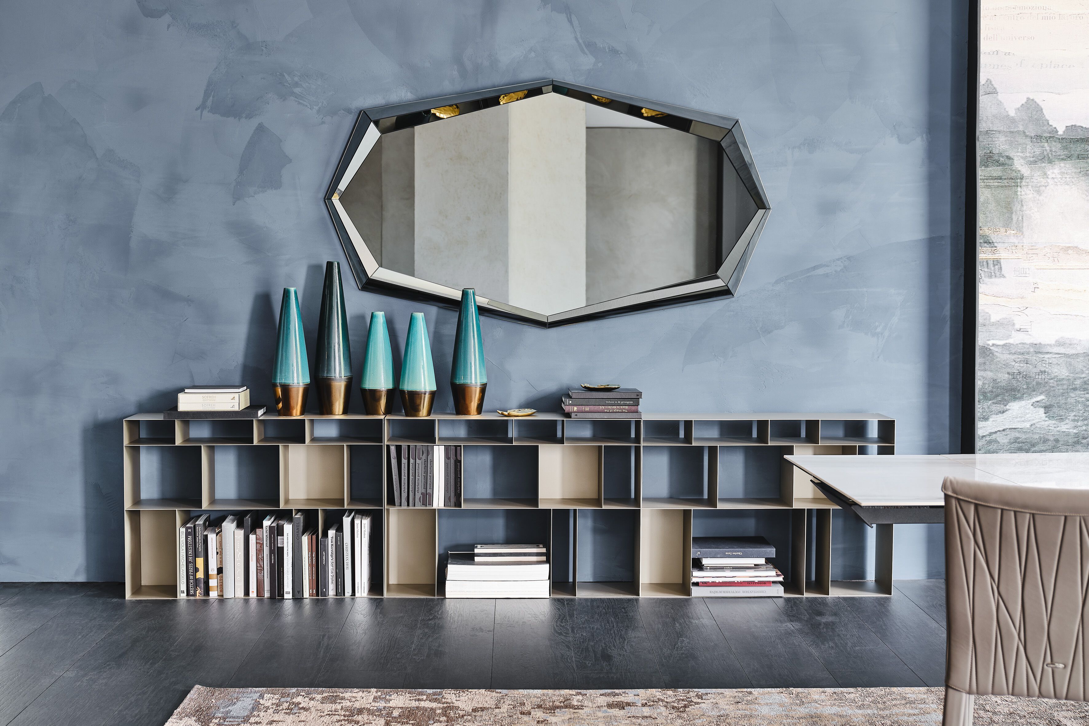 Модульный настенный книжный шкаф Cattelan italia LATITUDE ARCH-00140557 - Вид №17