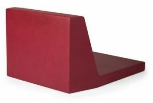 Quinze & Milan Скамья из пеноматериала qm со спинкой Podium seat