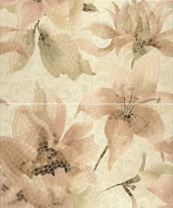 Ravenna beige Панно 01 50х60 (их 2-х плиток) (3шт)