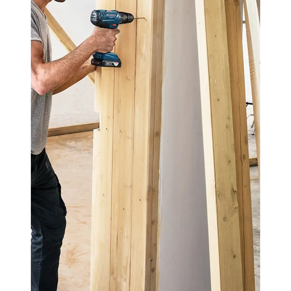 Дрель-шуруповерт аккумуляторная ударная Bosch GSB 180 Li 06019F8323, 18 В Li-Ion 2x2 Ач 82511791 STLM-2070452 BOSCH PROFESSIONAL  - Вид №11