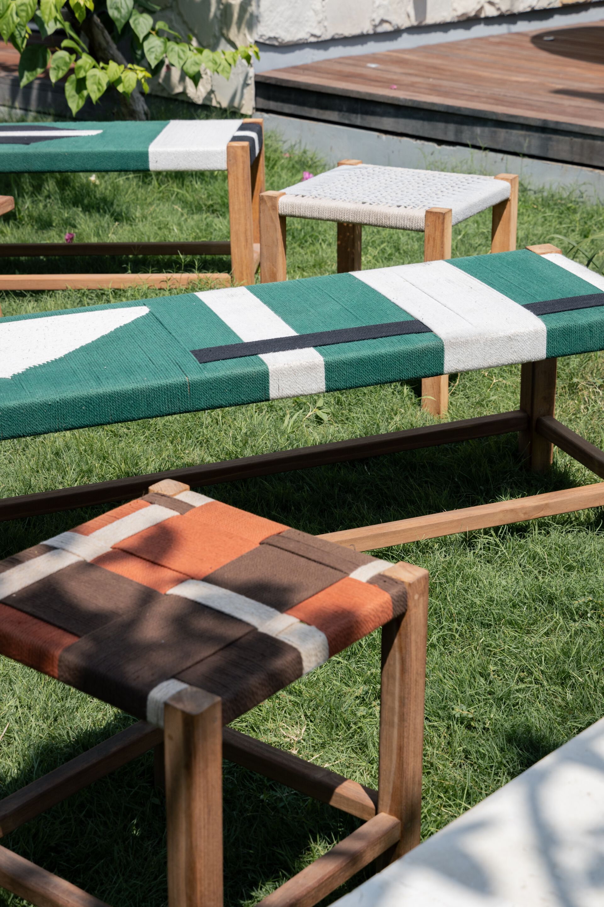 Низкий садовый стул из тикового дерева cbdesign Виареджо ARCH-00126657 - Вид №12