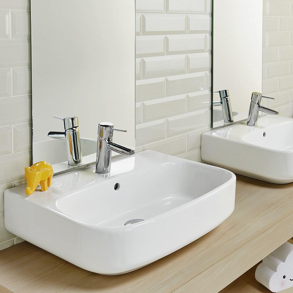 Раковина подвесная 55 Sanitana BE YOU S10061717200000  - Вид №3