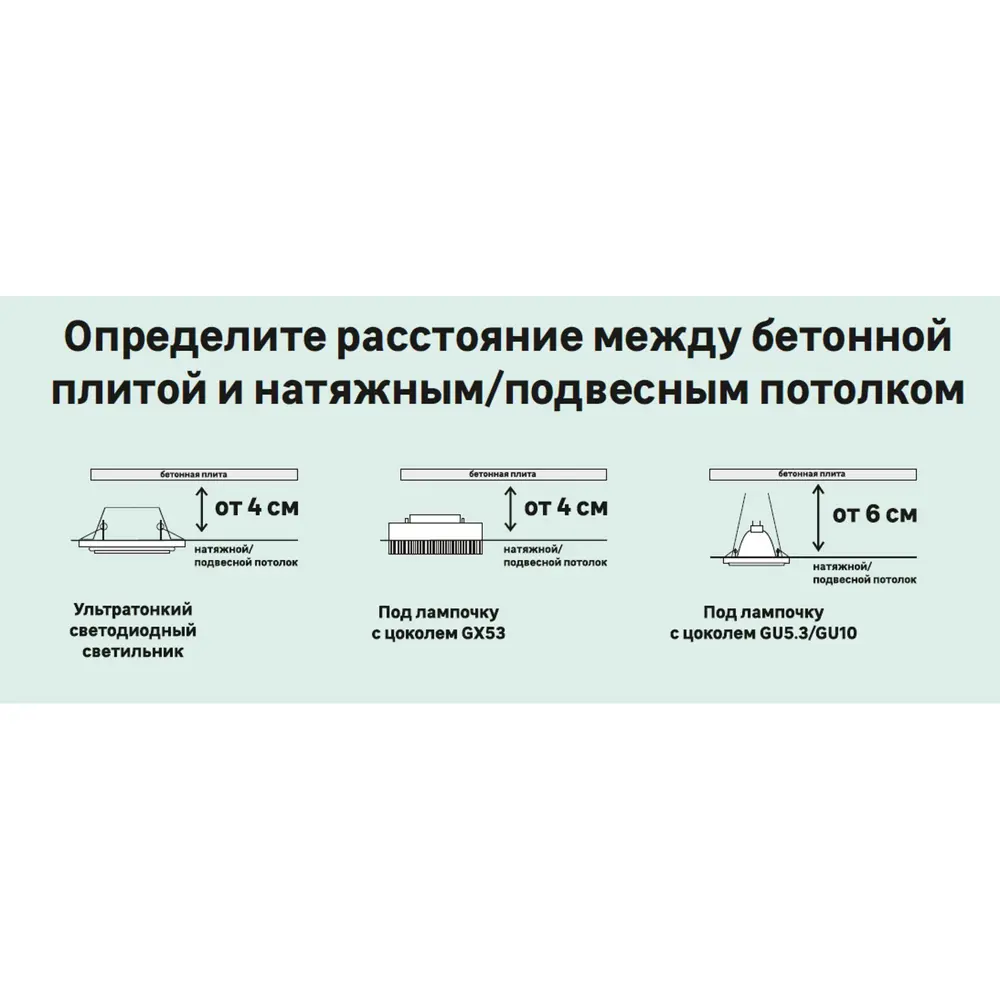 Светильник встраиваемый круглый «Классика», GU5.3, гипс СВЕТКОМПЛЕКТ STLM-2030795 - Вид №5